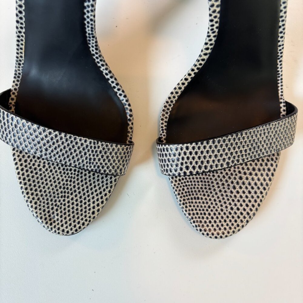 Alexander Wang Heels Ankle Strap Python Embossed … - image 6